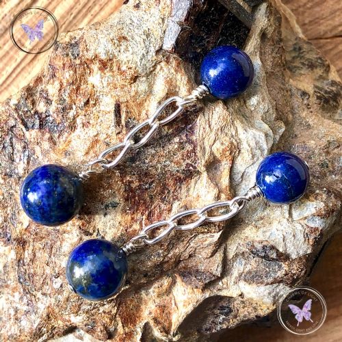 Lapis Lazuli Chain Cufflinks